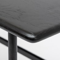 丹麥Tolv Author北歐寧靜書桌 (黑、長150公分)