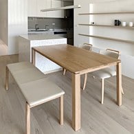 丹麥Tolv Simple全實心橡木餐桌