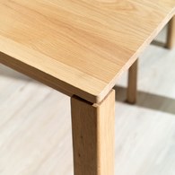 丹麥Tolv Simple全實心橡木餐桌