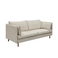 丹麥Tolv Weekend北歐假日風情沙發 (棉麻米、190公分)