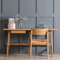 丹麥Tolv Author北歐寧靜書桌 (橡木、長125公分)