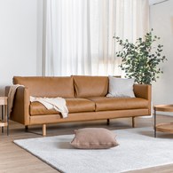 丹麥Tolv Base經典原著三人沙發 (焦糖)