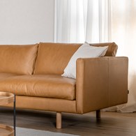 丹麥Tolv Base經典原著三人沙發 (焦糖)