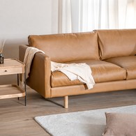 丹麥Tolv Base經典原著三人沙發 (焦糖)