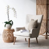 丹麥Tolv 一字縫線單人沙發 (灰)