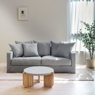 丹麥Tolv Sloopy自由氣息法式三人沙發(灰)