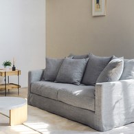 丹麥Tolv Sloopy自由氣息法式三人沙發(灰)