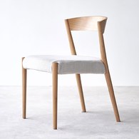 丹麥Tolv 一字靠背單椅 (布面/混麻灰)