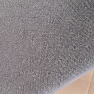 丹麥Tolv 一字靠背單椅 (布面/鐵灰)