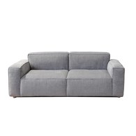 丹麥Tolv Baker澎厚吐司布面沙發 (深麻灰、200公分)