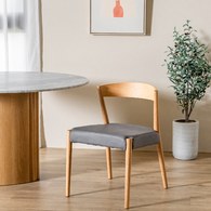 丹麥Tolv 一字靠背單椅(皮革/鐵灰)