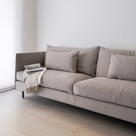 丹麥Tolv Weekend北歐假日風情沙發 (米灰、220公分)