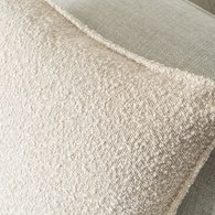 丹麥Tolv 棉麻抱枕 (50x50、牛奶白)