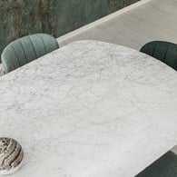 丹麥Tolv Tathra塔拉大理石長桌 (橡木、240公分)