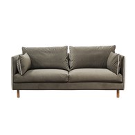 丹麥Tolv Weekend北歐假日風情沙發 (橄欖綠貓抓布、190公分)