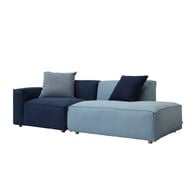 丹麥Tolv Baker積木布面沙發 (深藍)