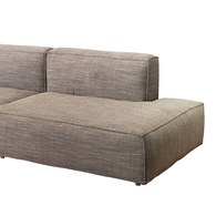 丹麥Tolv Baker積木布面沙發 (混麻深棕)