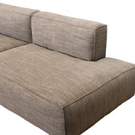 丹麥Tolv Baker積木布面沙發 (混麻深棕)