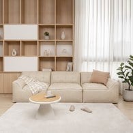 丹麥Tolv Muse繆思沙發 (米白皮革)