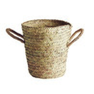 丹麥Tine K Home 棕梠葉編織置物籃