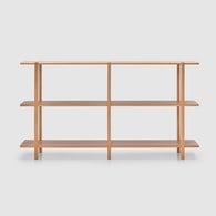 丹麥 Tolv Farnsworth簡約平面層架(橡木)