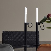 丹麥Nordal 圓框工業風支架燭台