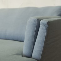 波蘭Sits Nova北歐感生活右向L型沙發 (藍、長308公分)