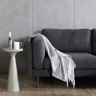 波蘭 Sits Sigge派皮酥塔三人沙發 (深灰)