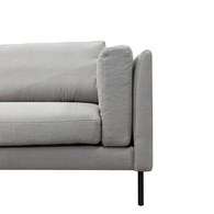 波蘭 Sits Sigge派皮酥塔三人沙發 (灰米G)