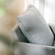 波蘭Sits Sally 家庭好時光單人沙發 (灰米O)