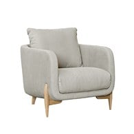 波蘭Sits Jenny棉花糖單人沙發(淺灰褐)