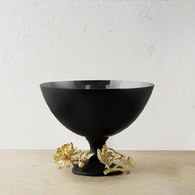 美國Michael Aram 黑金大理花餐桌盛裝碗