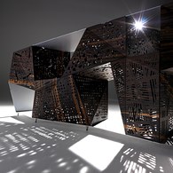 義大利HORM RIDDLED BUFFET 邊櫃