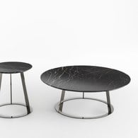 義大利HORM ALBINO FAMILY 大理石咖啡桌 (黑)