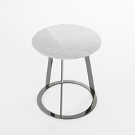 義大利HORM ALBINO FAMILY 大理石邊桌 (白)