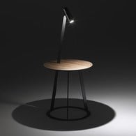 義大利 HORM ALBINO立燈圓形邊桌
