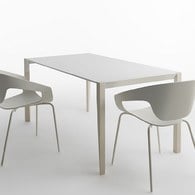 義大利HORM TANGO極致奈米科技經典餐桌 (白、125 x 80公分)
