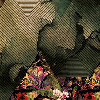 印克Inkiostro Bianco 藝術家訂製地毯 (石墨焰花)