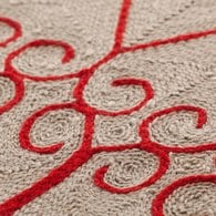 西班牙GanRugs 古典編織楔型地毯 (紅)