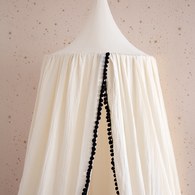 西班牙Nobodinoz有機棉 魔法帷幕帳篷 (片片雪花)