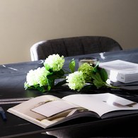 荷蘭Emerald人造花藝 莢迷花 (綠、五株、75公分)