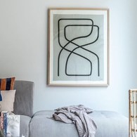 荷蘭HkLiving 藝術家Benjamin Ewing線性掛畫