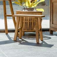 荷蘭RawMaterials 歐式休閒木椅凳 (長35公分)