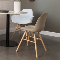 荷蘭Zuiver 艾伯特簡約弧形單椅 (卡其)