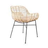 荷蘭Zuiver 天然藤編休閒扶手椅