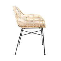 荷蘭Zuiver 天然藤編休閒扶手椅