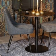 荷蘭Zuiver 紳士爵色布面單椅 (深灰)