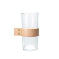 泰國DesignersField 原色皮革玻璃杯