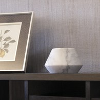 泰國DesignersField 白色大理石燭台