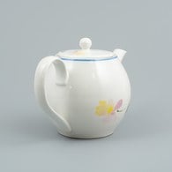 荷蘭FloraCastle 粉晶色飄香花圖紋茶壺